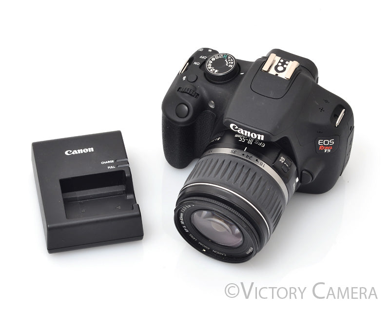 Canon EOS Rebel T5 18MP DSLR w/ 18-55mm Zoom Lens [EXC-] - Victory Camera