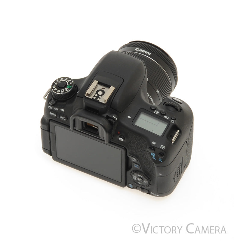 Canon EOS Rebel T6s 24.2 MP DSLR w/ 18-55mm Zoom Lens [EXC+]