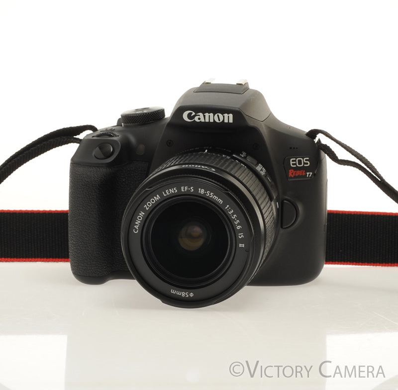 Canon EOS Rebel T7 24.1MP Digital SLR Camera w/ EF-s 18-55mm Lens [MINT-] - Victory Camera