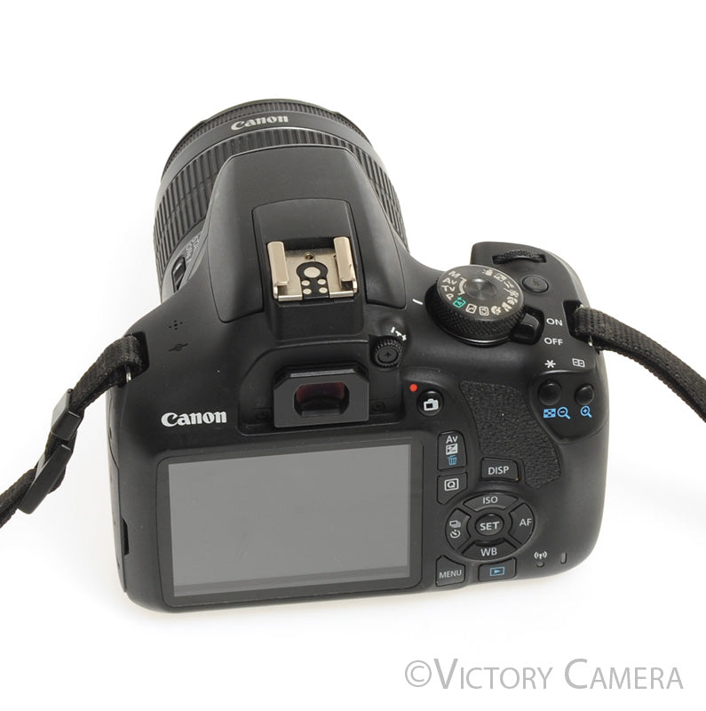 Canon EOS Rebel T7 24.1MP Digital SLR Camera w/ EF-s 18-55mm Lens w/ Case - Victory Camera