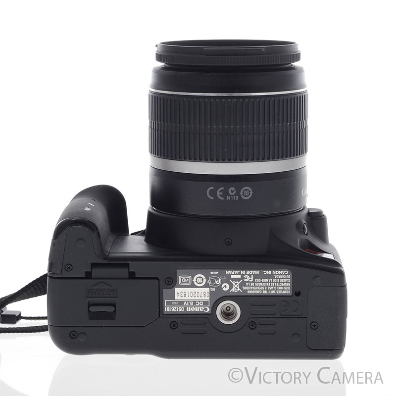 Canon Rebel XS 1000D 10.1 MP Digital Camera w/ 18-55mm Zoom Lens [EXC+] - Victory Camera