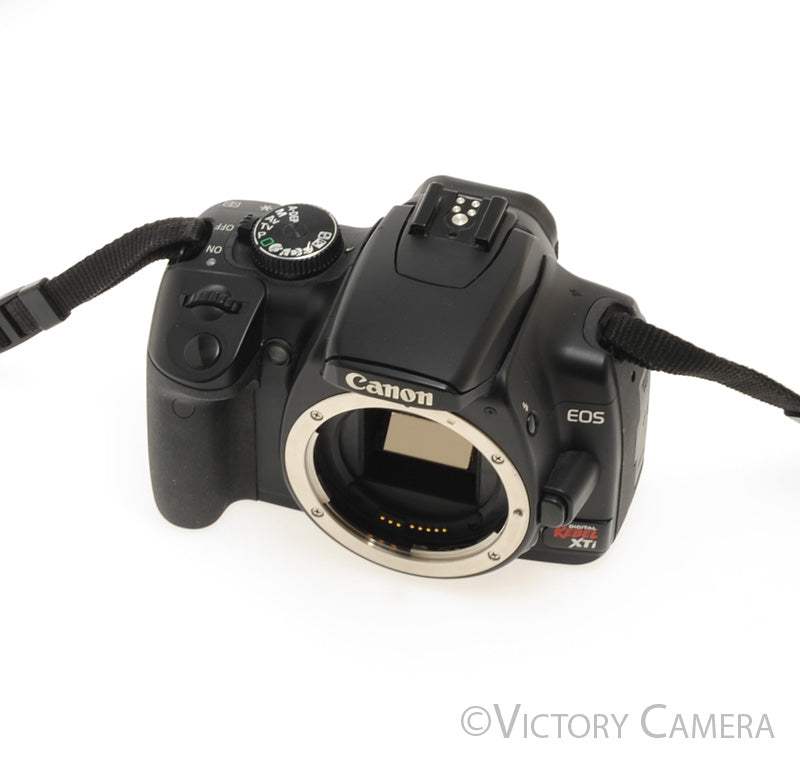 Canon Rebel XTi 10.1MP DSLR Camera Body w/ Charger [EXC] - Victory Camera