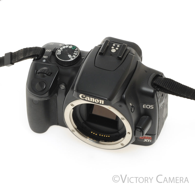 Canon Rebel XTi 10.1MP DSLR Camera Body w/ Charger [EXC] - Victory Camera