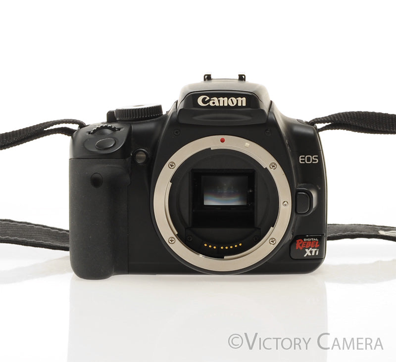 Canon Rebel XTi 10.1MP DSLR Camera Body w/ Charger [EXC] - Victory Camera