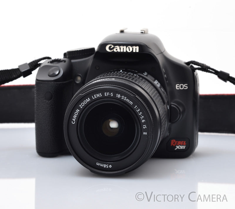 Canon EOS Rebel XSi 12.2MP Digital SLR Camera w/ 18-55mm Lens [EXC] - Victory Camera