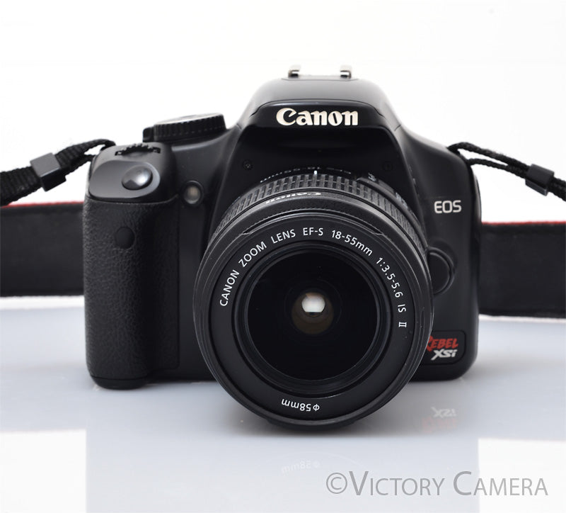Canon EOS Rebel XSi 12.2MP Digital SLR Camera w/ 18-55mm Lens [EXC] - Victory Camera