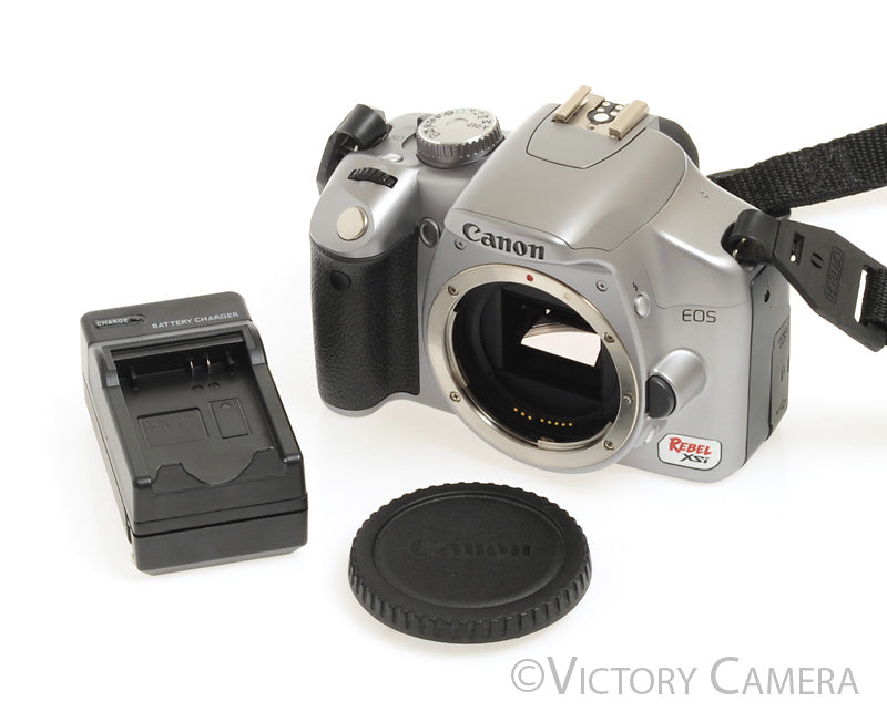 Canon EOS Rebel XSi 12.2MP Digital SLR Grey Camera Body [EXC+] - Victory Camera