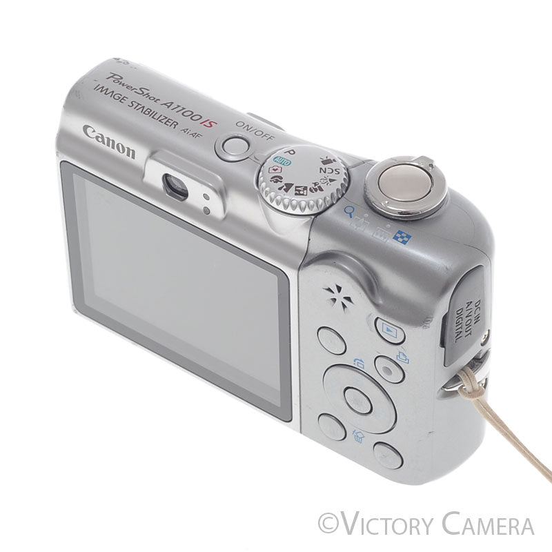 Canon PowerShot A1100 12MP IS Point-and-Shoot Digital Camera (Silver) [EXC] image 4