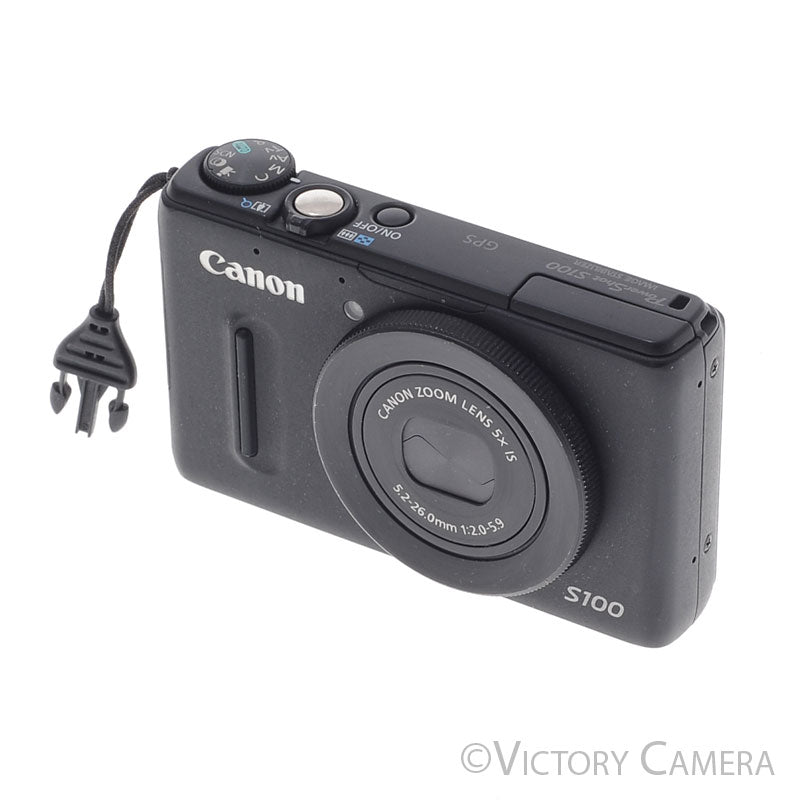 Canon PowerShot S100 12.1MP 5x Zoom Compact Digital Camera [EXC+] - Victory Camera