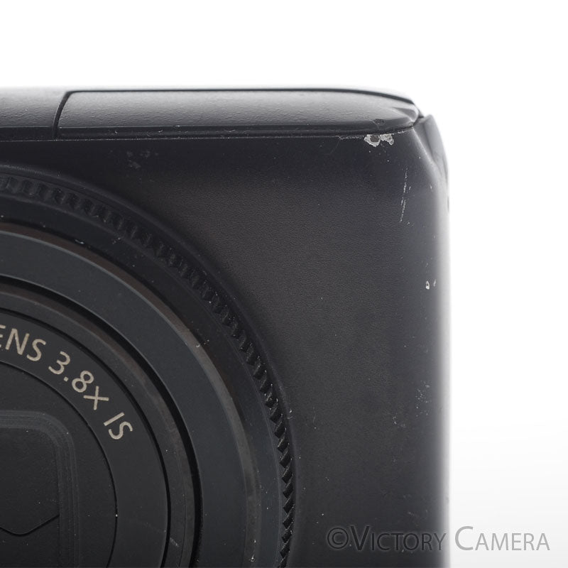 Canon PowerShot S90 10MP Black Digital Point & Shoot Camera [GOOD] image 7