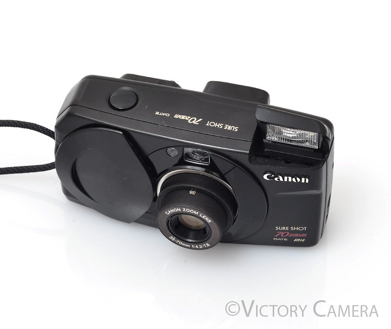 Canon Sure Shot 70 Zoom 35mm Point & Shoot Film Camera 35-70mm Lens [EXC-] - Victory Camera