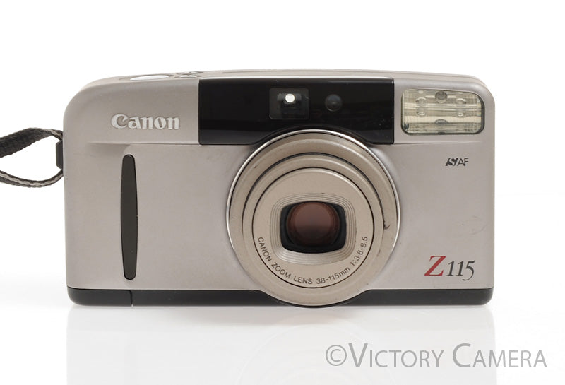 Canon SureShot Z115 35mm Point and Shoot Film Camera w/ 38-115mm Lens - Victory Camera