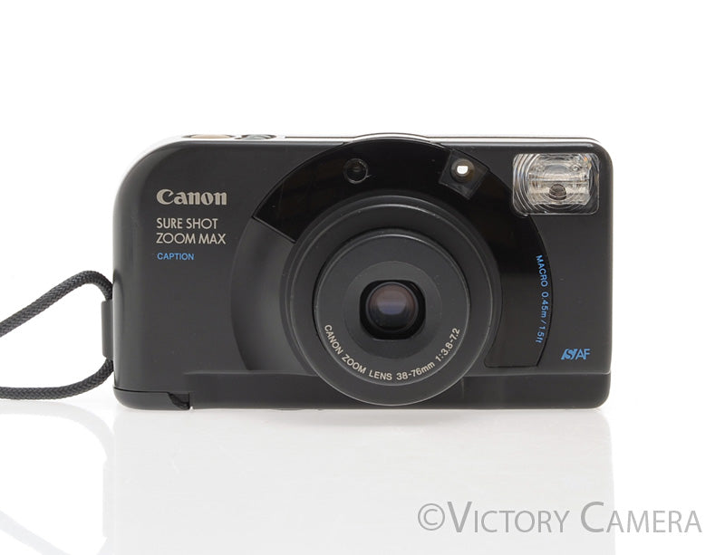 Canon Sure Shot Zoom Max Caption 35mm Point and Shoot [EXC-] - Victory Camera