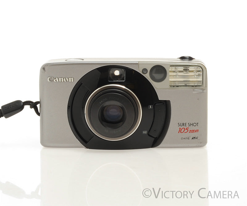 Canon Sureshot 105 Zoom Date 35mm Point &amp; Shoot Camera w/ 38-105mm Len [EXC]
