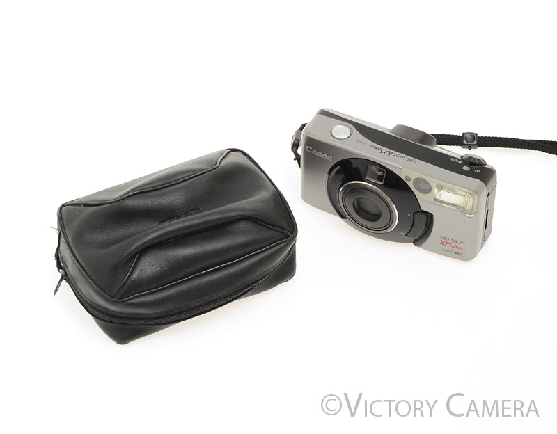 Canon Sureshot 105 Zoom Date 35mm Point &amp; Shoot Camera w/ 38-105mm Len [EXC]