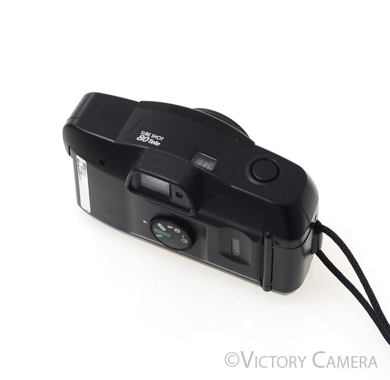 Canon Sure Shot 80 Tele Date SAF 35mm Point & Shoot Film Camera [EXC] - Victory Camera