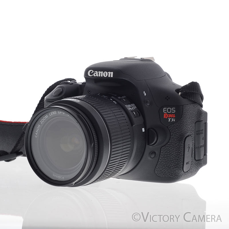 Canon EOS Rebel T3i 18.7mp Digital Camera with EF-S 18-55mm II Lens [EXC] - Victory Camera