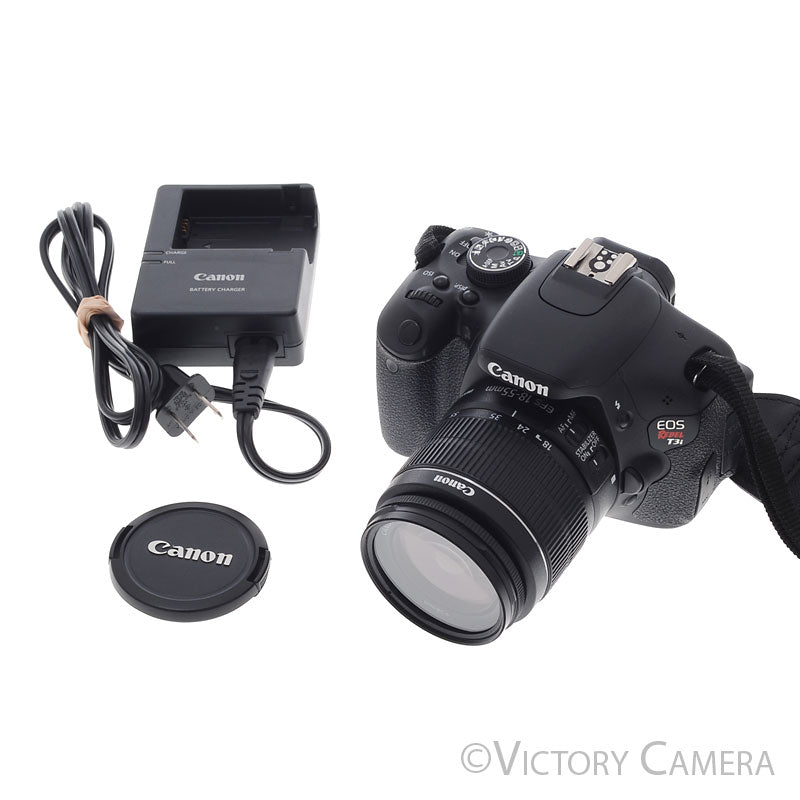 Canon EOS Rebel T3i 18.7mp Digital Camera with EF-S 18-55mm II Lens [EXC] - Victory Camera
