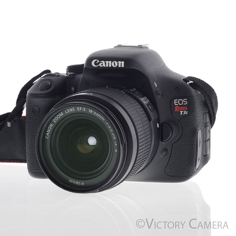 Canon EOS Rebel T3i 18.7mp Digital Camera with EF-S 18-55mm II Lens [EXC+] - Victory Camera