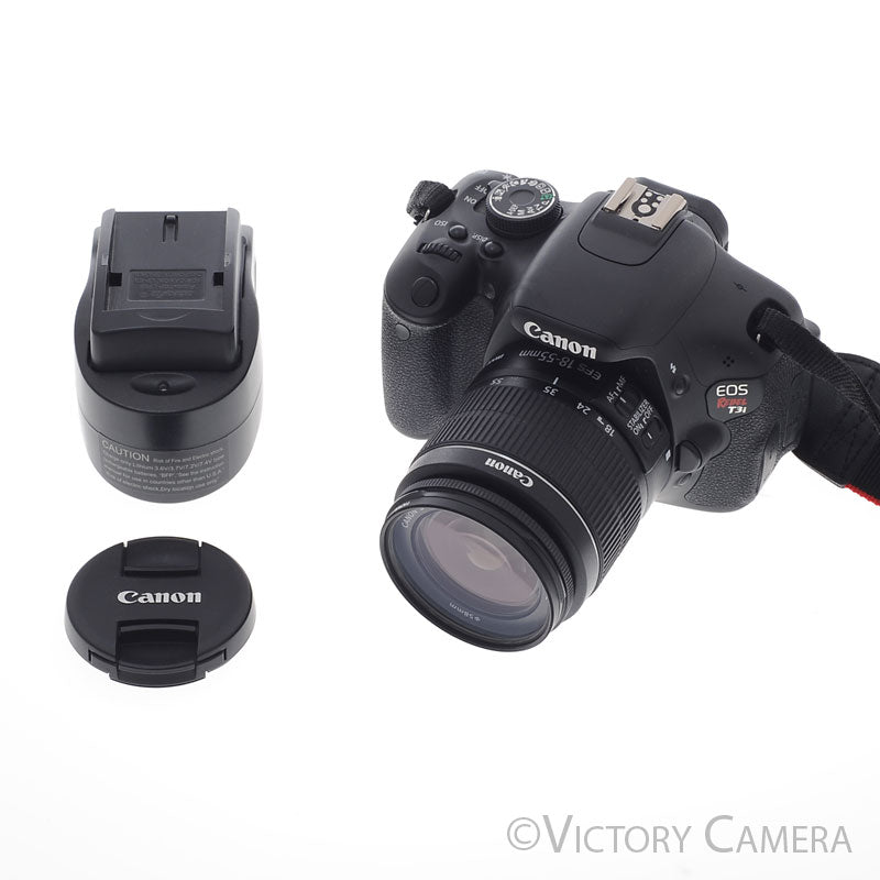Canon EOS Rebel T3i 18.7mp Digital Camera with EF-S 18-55mm II Lens [EXC+] - Victory Camera