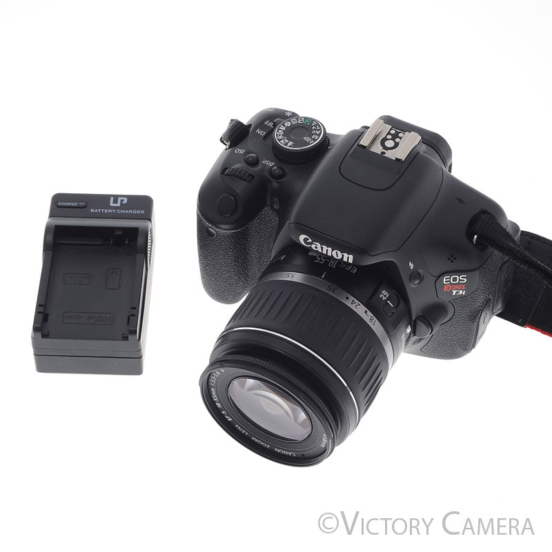 Canon EOS Rebel T3i 18.7mp Digital Camera with EF-S 18-55mm Lens [EXC] - Victory Camera