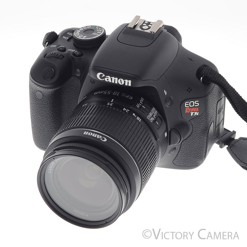 Canon EOS Rebel T3i 18.7mp Digital Camera with EF-S 18-55mm Lens [EXC+] image 2