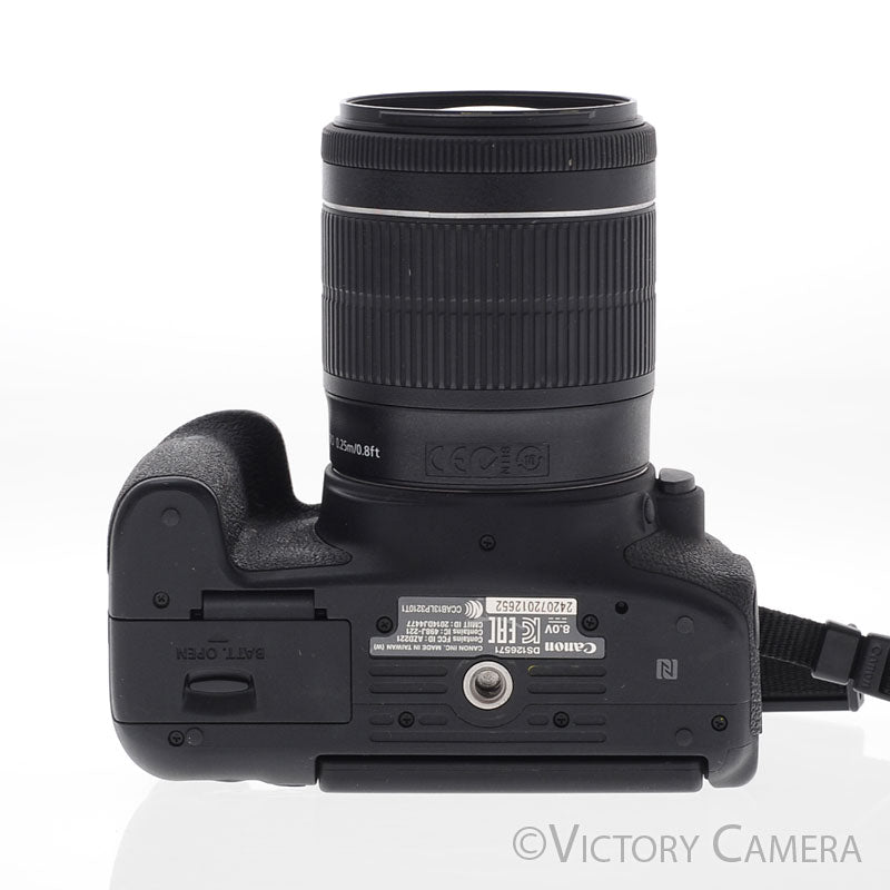 Canon Rebel T6i 24.2MP Digital SLR Camera w/ 18-55mm Zoom Lens [EXC+] - Victory Camera