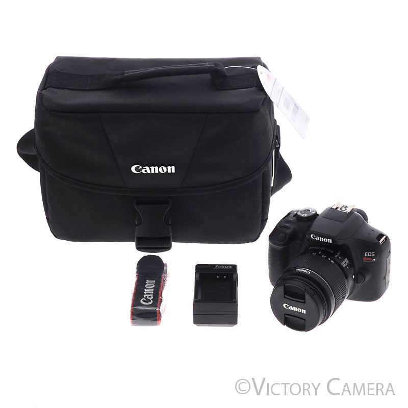 Canon EOS Rebel T7 24.1MP Digital SLR Camera w/ EF-s 18-55mm Lens [EXC+]