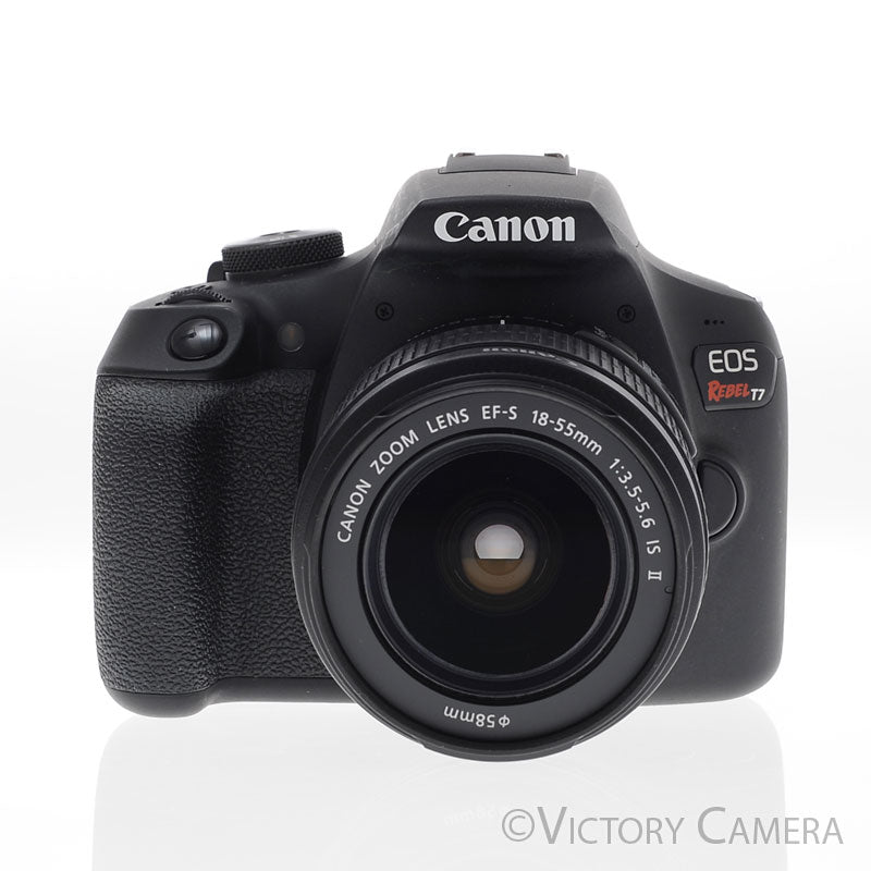 Canon EOS Rebel T7 24.1MP Digital SLR Camera w/ EF-s 18-55mm Lens [EXC+] image 1