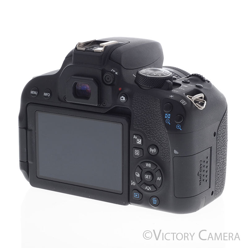 Canon EOS Rebel T7i 24.2MP Digital SLR Camera w/ 18-55mm Zoom Lens [EXC+] - Victory Camera