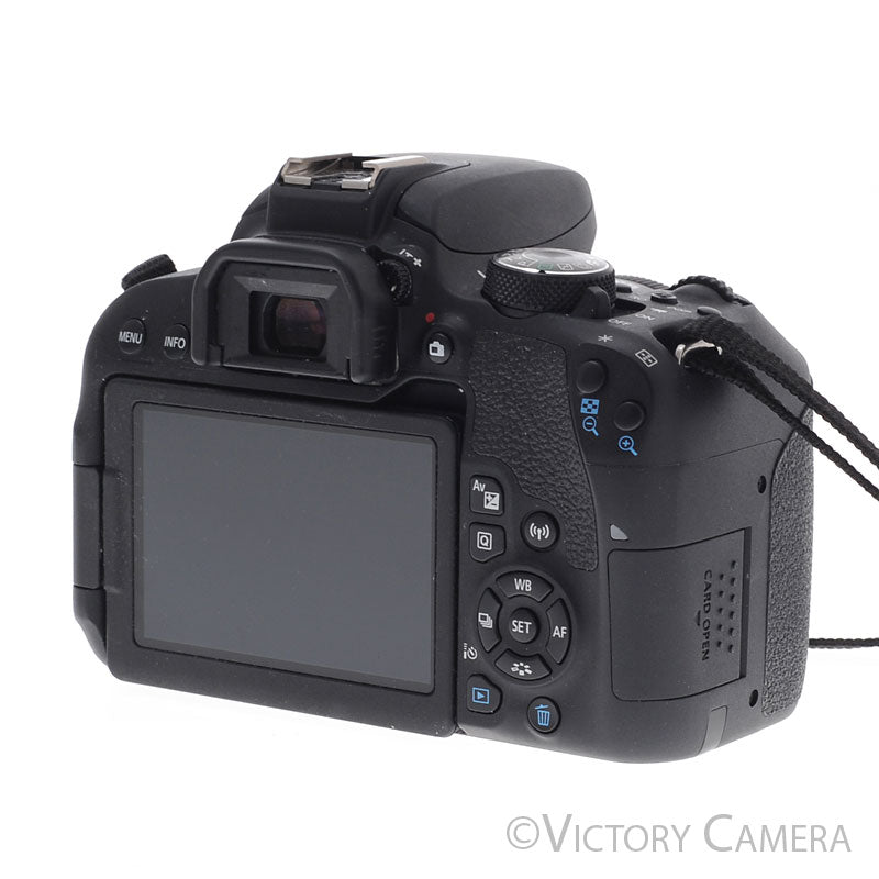Canon EOS Rebel T7i 24.2MP Digital SLR Camera w/ 18-55mm Zoom Lens [EXC-] - Victory Camera