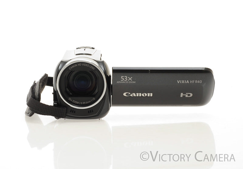 Canon Vixia HF R40 1080p Full HD Camcorder [EXC] - Victory Camera