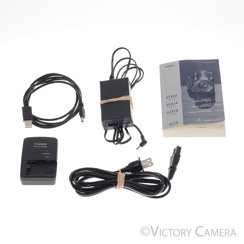 Canon Vixia HF S20 8MP Full HD Dual SD Camcorder Built-in Memory [EXC] image 6