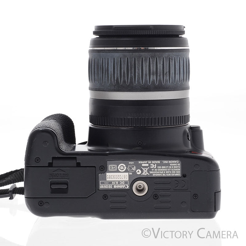 Canon EOS Rebel XSi 12.2MP Digital SLR Black Camera Body [EXC]