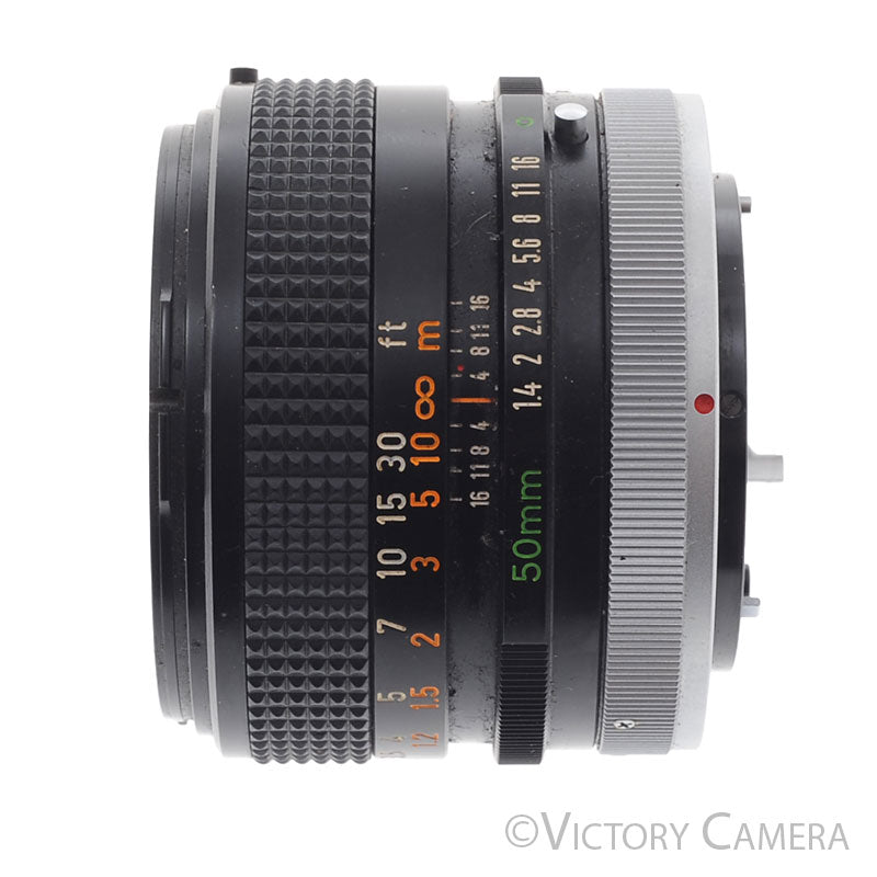 Canon FD S.S.C 50mm f1.4 Fast Prime Lens [EXC+] - Victory Camera