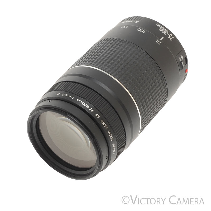 Canon EOS EF 75-300mm f4-5.6 III Telephoto Zoom Lens [MINT-]