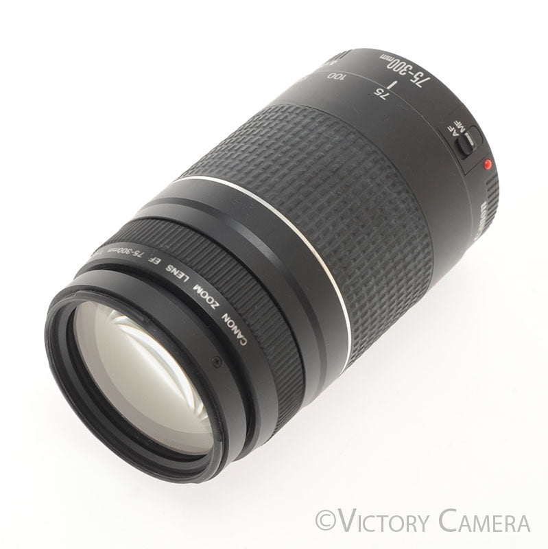 Canon EOS EF 75-300mm f4-5.6 III Telephoto Zoom Lens [EXC+] - Victory Camera