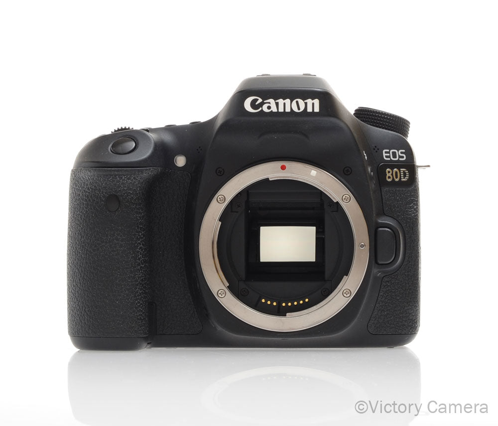 Canon EOS 80D 24.2MP DSLR Camera Body ~40,687 Shutter Count [EXC] - Victory Camera