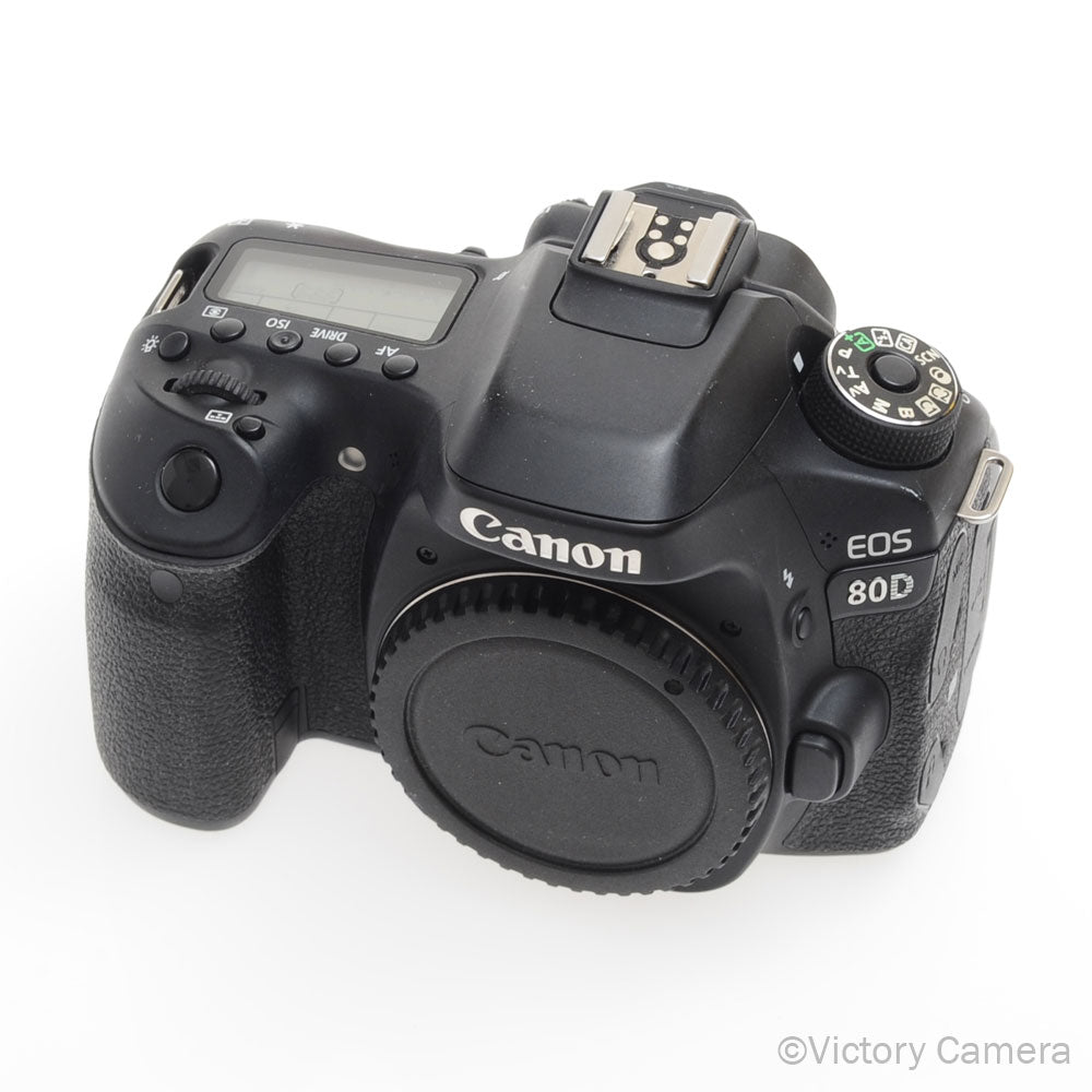 Canon EOS 80D 24.2MP DSLR Camera Body ~40,687 Shutter Count [EXC] - Victory Camera