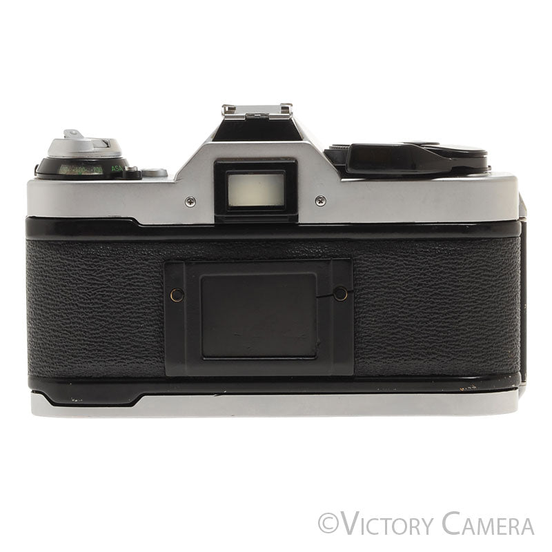 Canon AE-1 Program Chrome 35mm Film SLR Camera 35-70mm Zoom Lens  [EXC] - Victory Camera