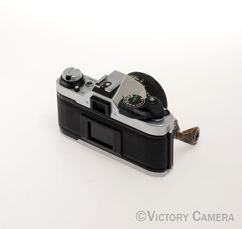 Canon AE-1 Program Chrome 35mm Film SLR Camera 50mm f1.8 Lens [EXC]