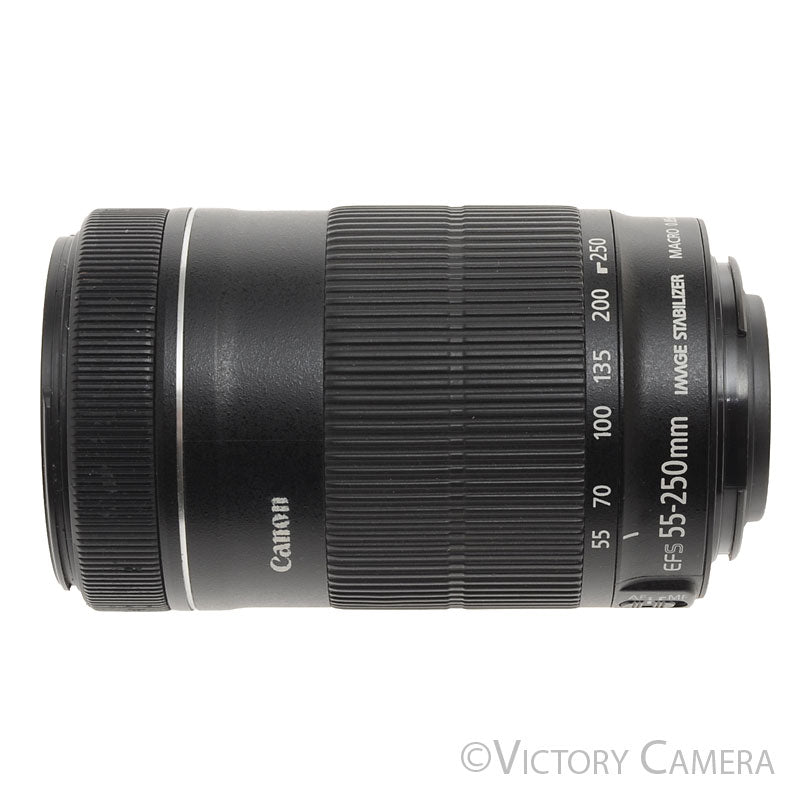 Canon EF-S 55-250mm f4.0-5.6 IS STM Telephoto Zoom Lens  [EXC] - Victory Camera
