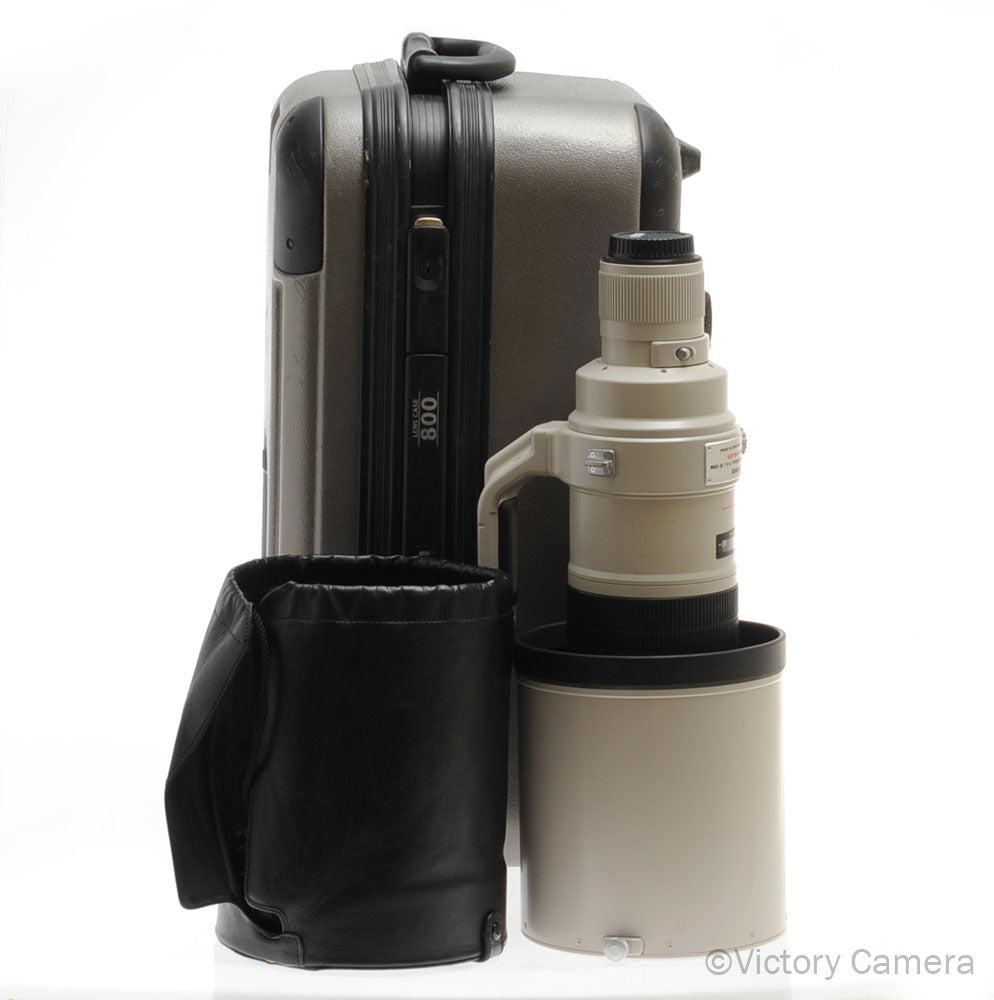 Canon 600mm f4 L IS USM Telephoto Prime Lens w/ Shade + Case [EXC] - Victory Camera