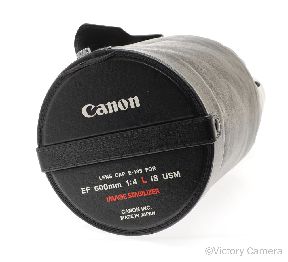 Canon 600mm f4 L IS USM Telephoto Prime Lens w/ Shade + Case [EXC] - Victory Camera