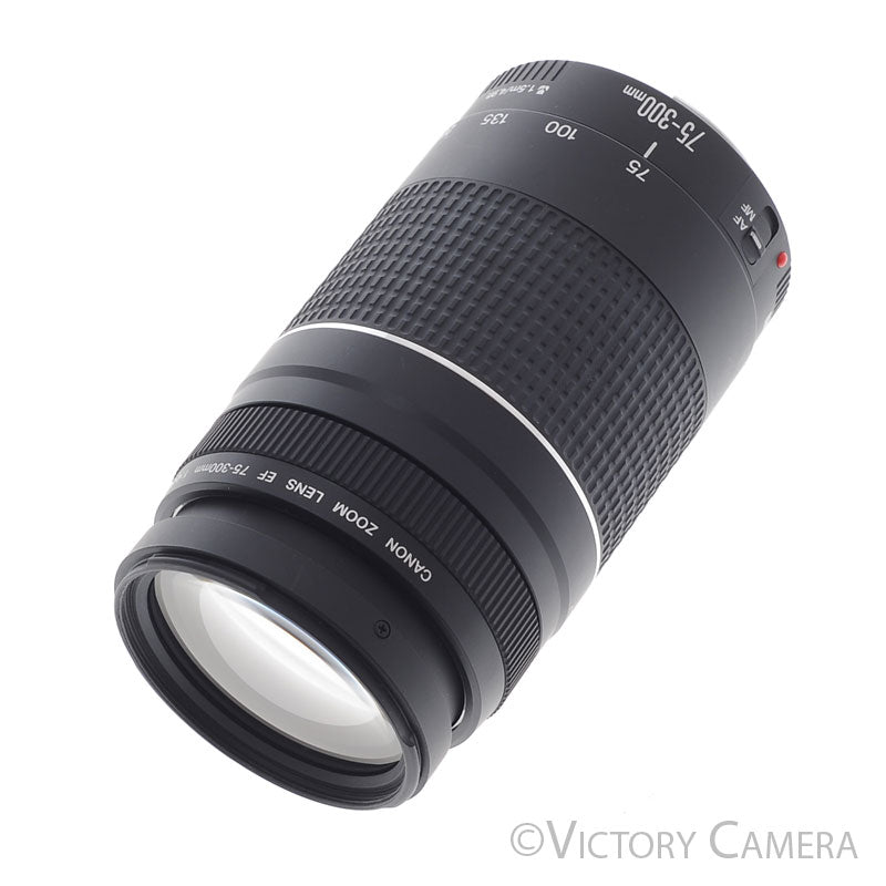 Canon EOS EF 75-300mm f4-5.6 III Telephoto Zoom Lens [EXC] - Victory Camera