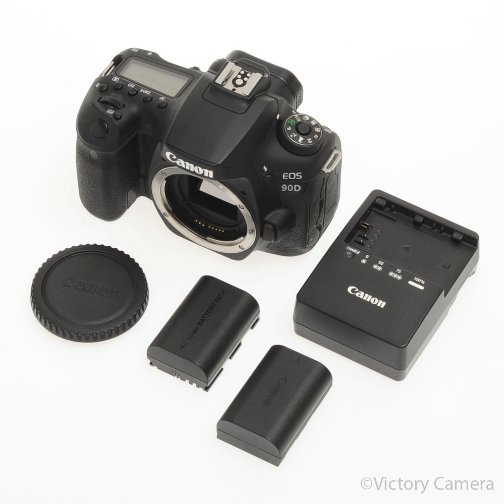 Canon EOS 90D 32.5MP Digital SLR Camera Body [EXC+] - Victory Camera