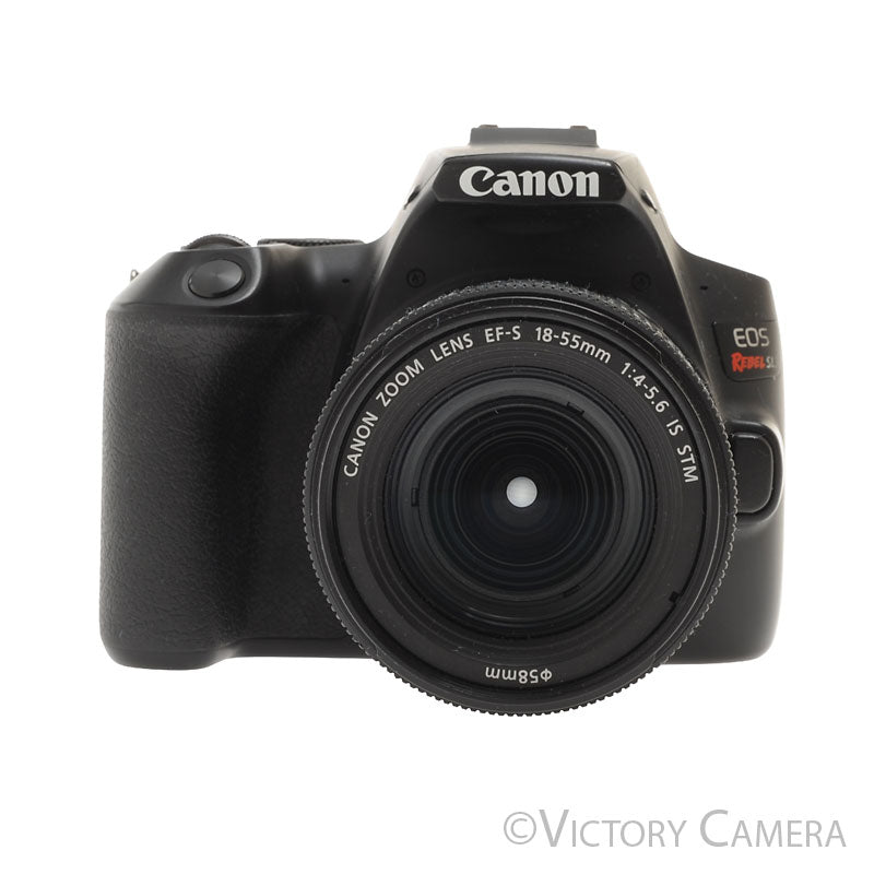 Canon EOS Rebel SL3 24.1MP Digital SLR Camera w/ 18-55mm Zoom Lens [EXC-] - Victory Camera