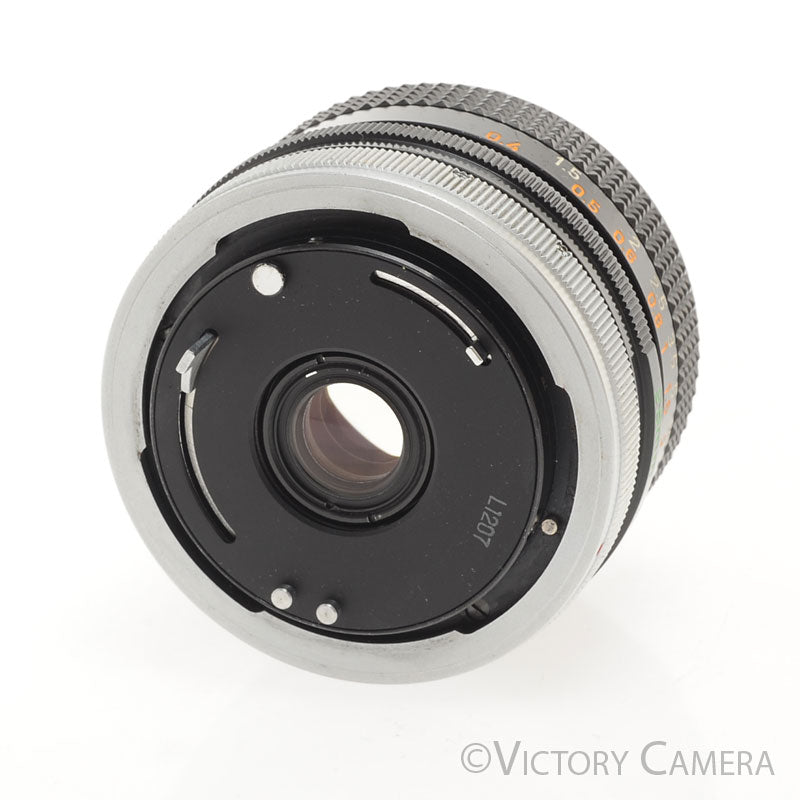 Canon 28mm f3.5 FD Chrome Rim Manual Focus Wide Angle Lens [EXC-] - Victory Camera