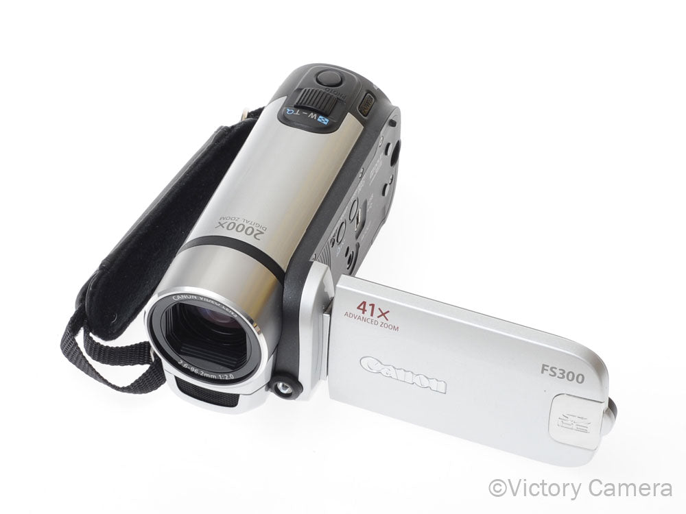 Canon FS300 SD Camcorder 2000x Digital Zoom [EXC+] - Victory Camera