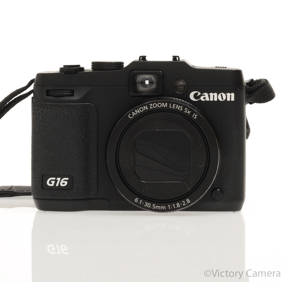 Canon PowerShot G16 12.1MP Digital Point and Shoot Camera [EXC+] - Victory Camera